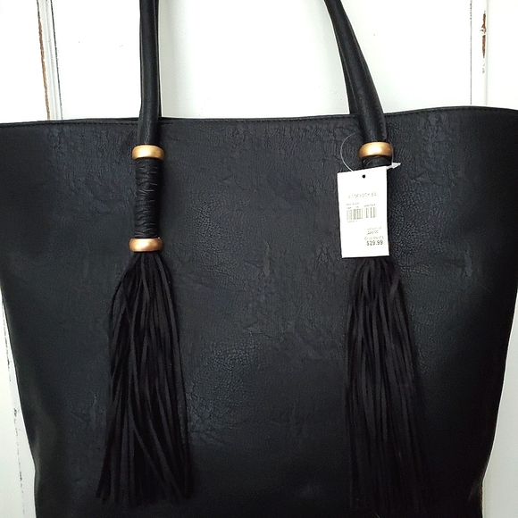 Cato Bags Large Black Tote Poshmark